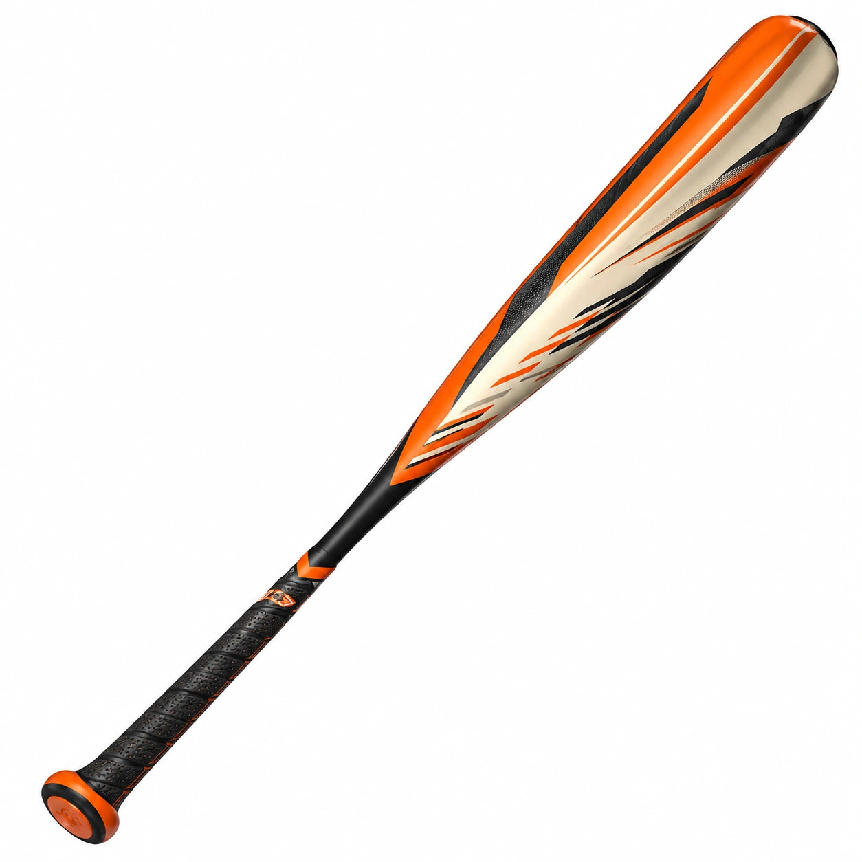 Bate de Béisbol Profesional Naranja y Negro