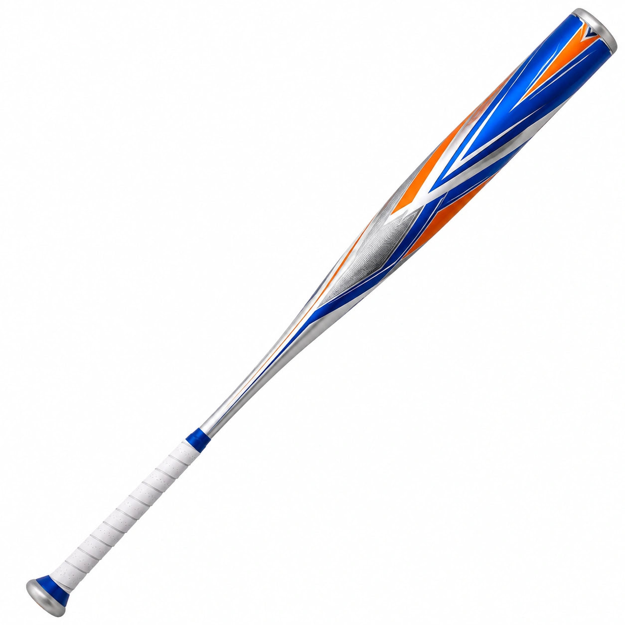 Bate de béisbol para adultos 85cm Plateado Azul Naranja
