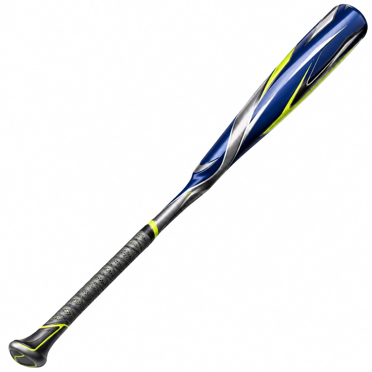 Bate de Béisbol 32 Pulgadas Azul/Gris/Amarillo