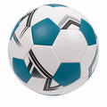 Balón de Fútbol Tamaño 5 Blanco y Turquesa