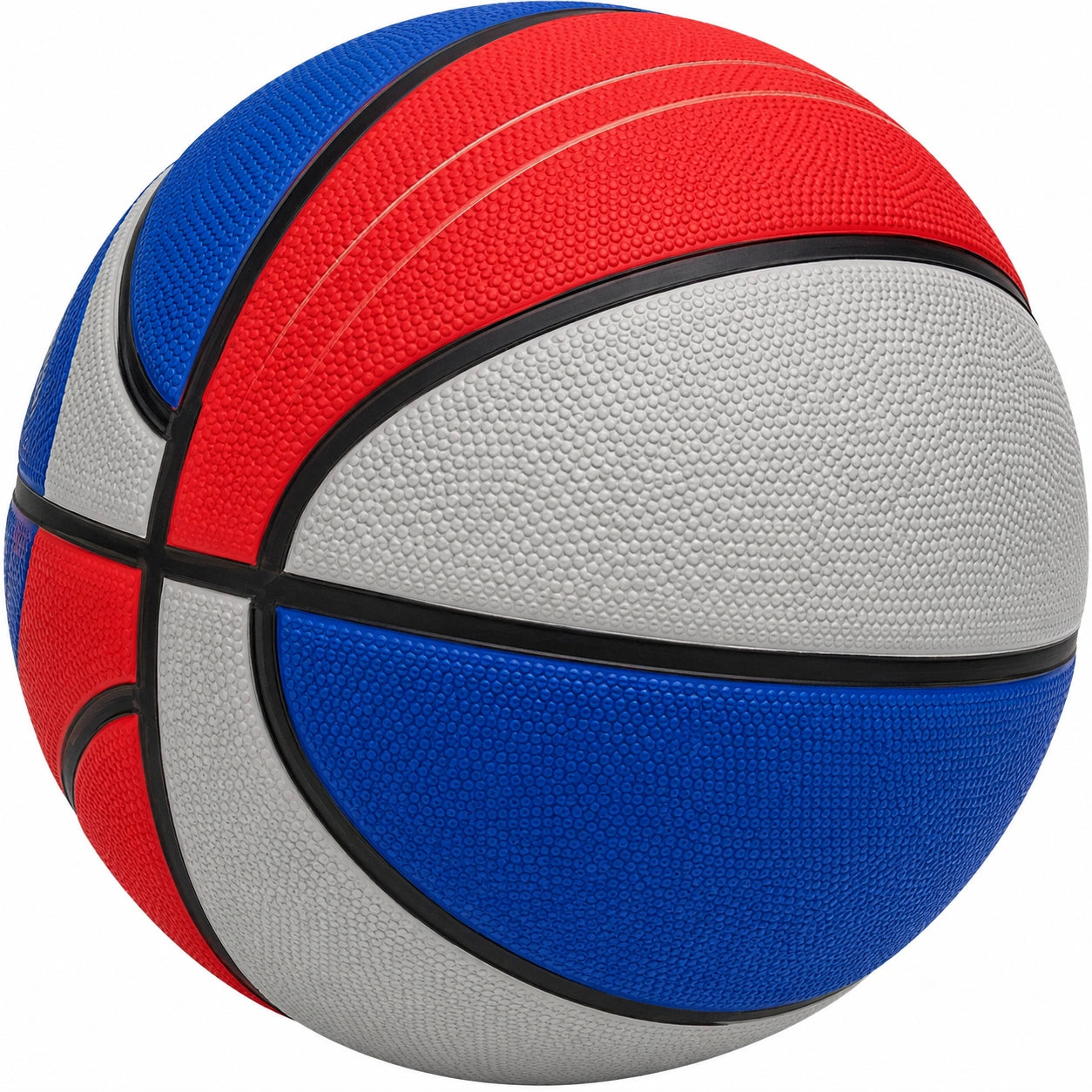 Balón de baloncesto multicolor para interiores y exteriores