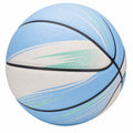 Balón de baloncesto tamaño 7 azul y blanco para interior y exterior
