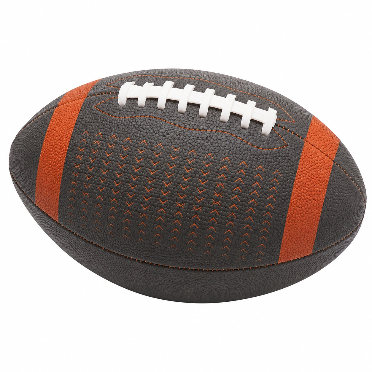 Balón de fútbol americano tamaño estándar gris/naranja