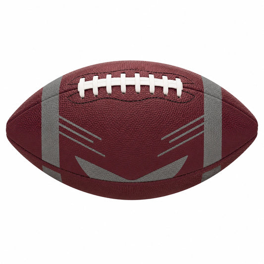 Balón de Fútbol Americano para Adultos Marrón y Gris