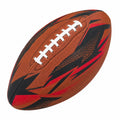 Balón de Fútbol Americano de Entrenamiento Marrón/Rojo/Negro