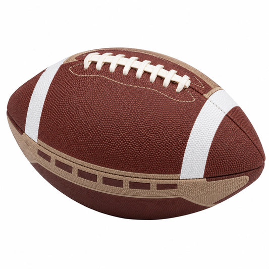 Balón de Fútbol Americano Marrón para Entrenamiento