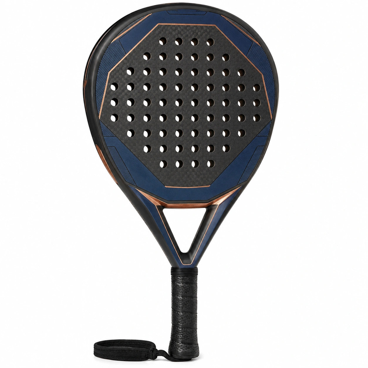 Pala de Pádel de Alto Rendimiento Azul y Negro