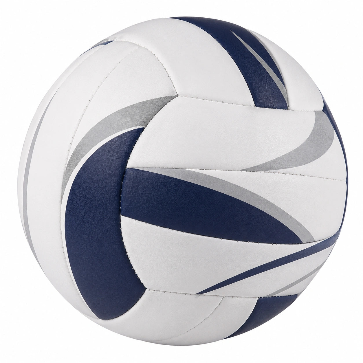 Balón de Voleibol Azul y Blanco Tamaño Estándar