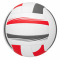 Balón de Voleibol Blanco, Rojo y Gris para Adultos y Jóvenes