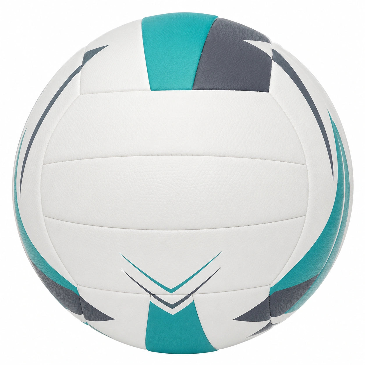 Balón de Voleibol Blanco, Turquesa y Gris, Tamaño Estándar