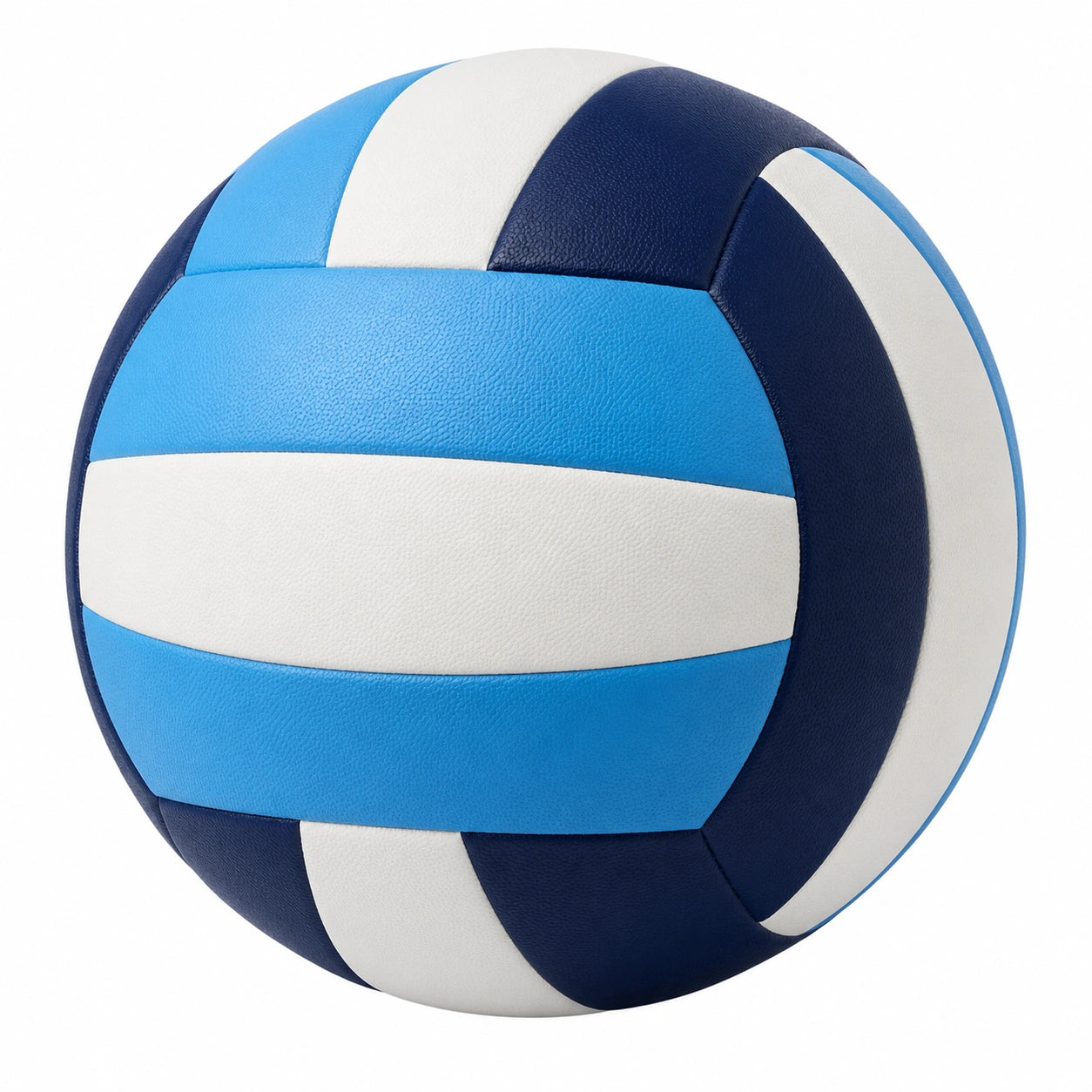 Balón de Voleibol Azul y Blanco para Entrenamientos y Partidos