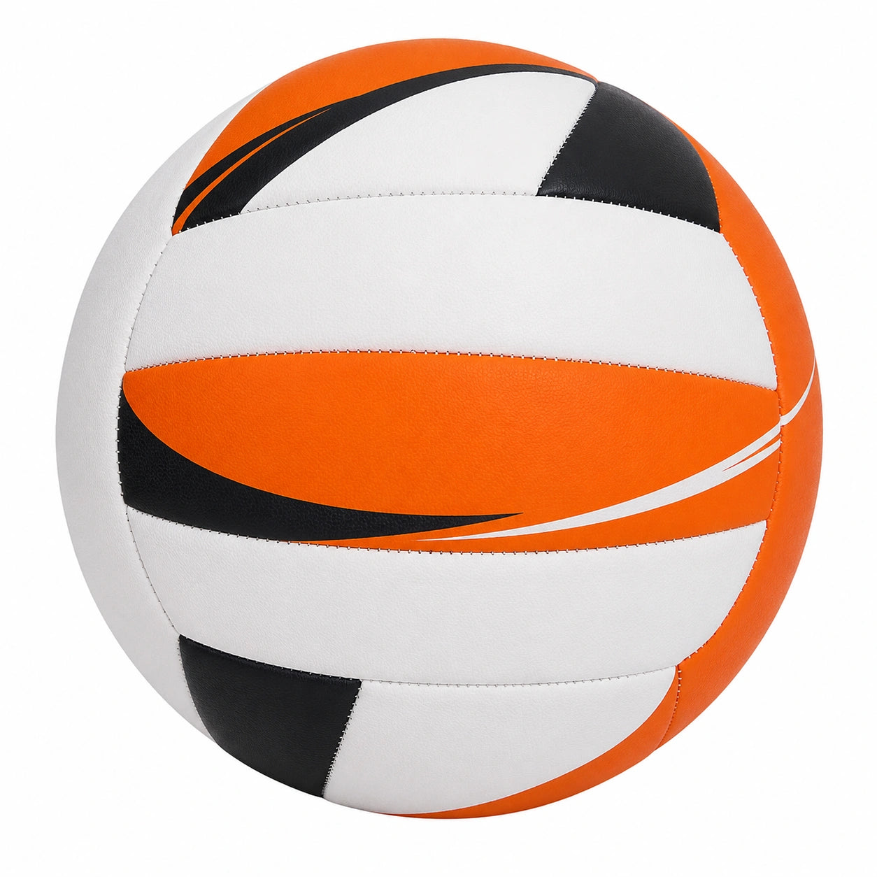 Balón de Voleibol Blanco Naranja Negro para Adultos