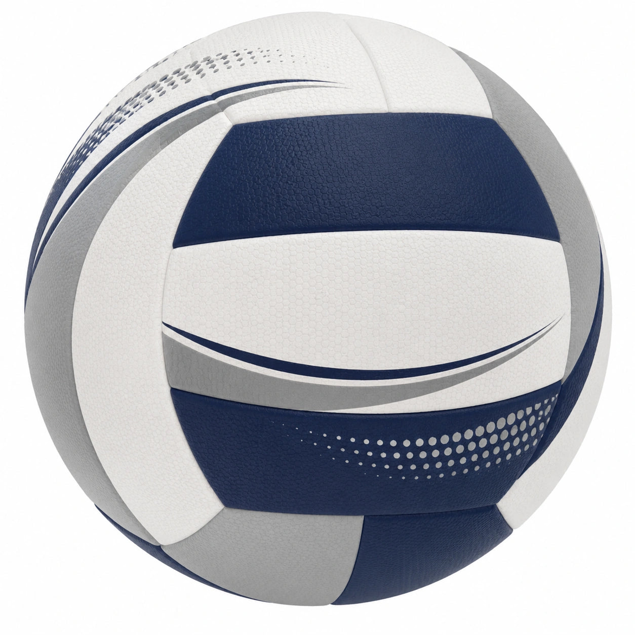 Balón de Voleibol Oficial Azul Gris y Blanco