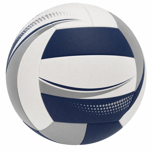 Balón de Voleibol Oficial Azul Gris y Blanco