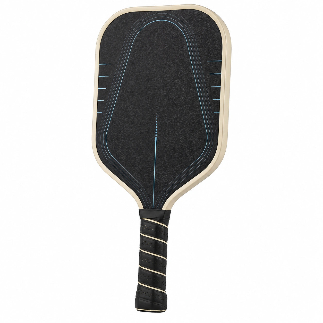 Pala de Pickleball Negra con Control Preciso