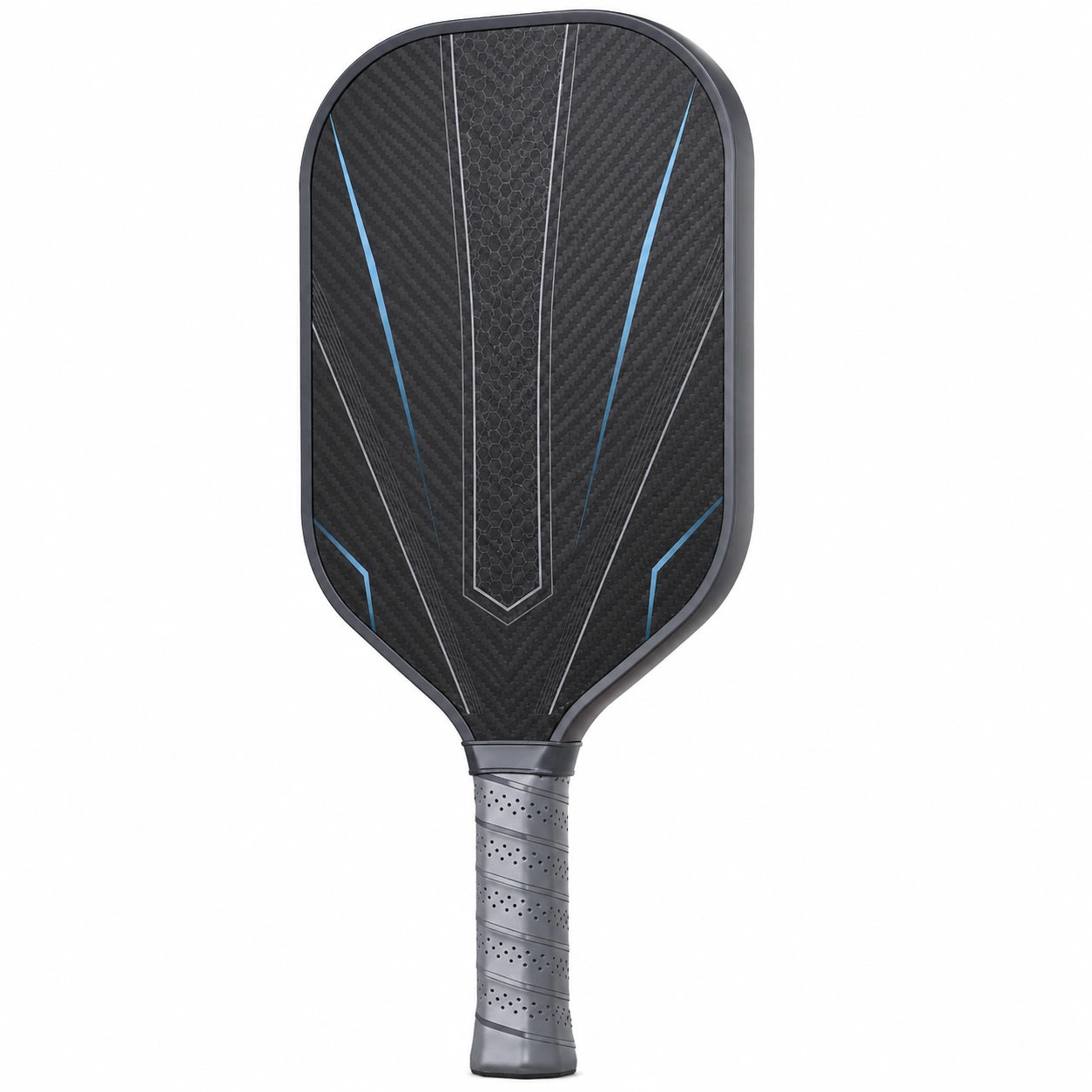 Pala de Pickleball Negro/Azul Control y Potencia