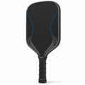 Pala de Pickleball Negro con Detalles Azules