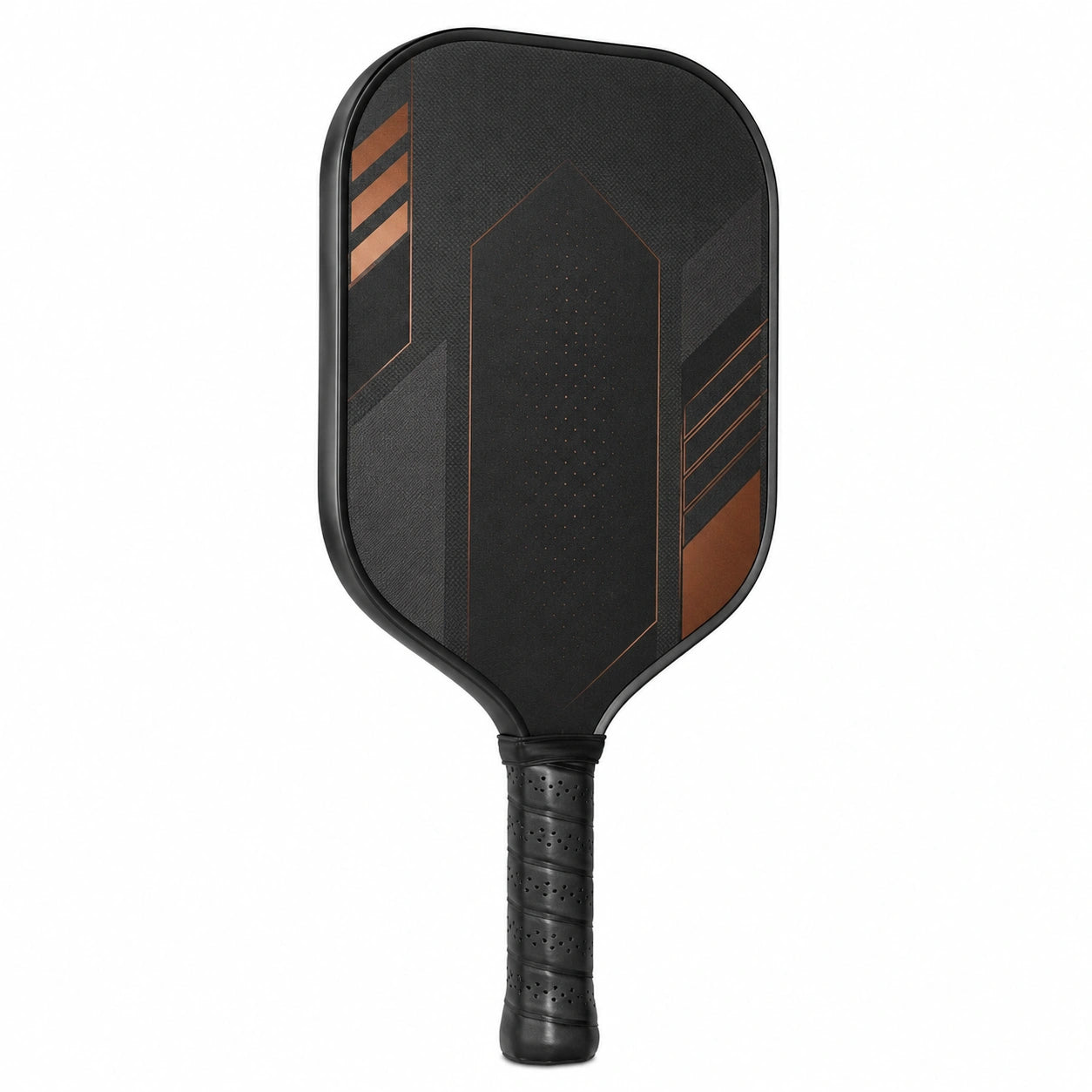 Pala de Pickleball Profesional Negra y Cobre