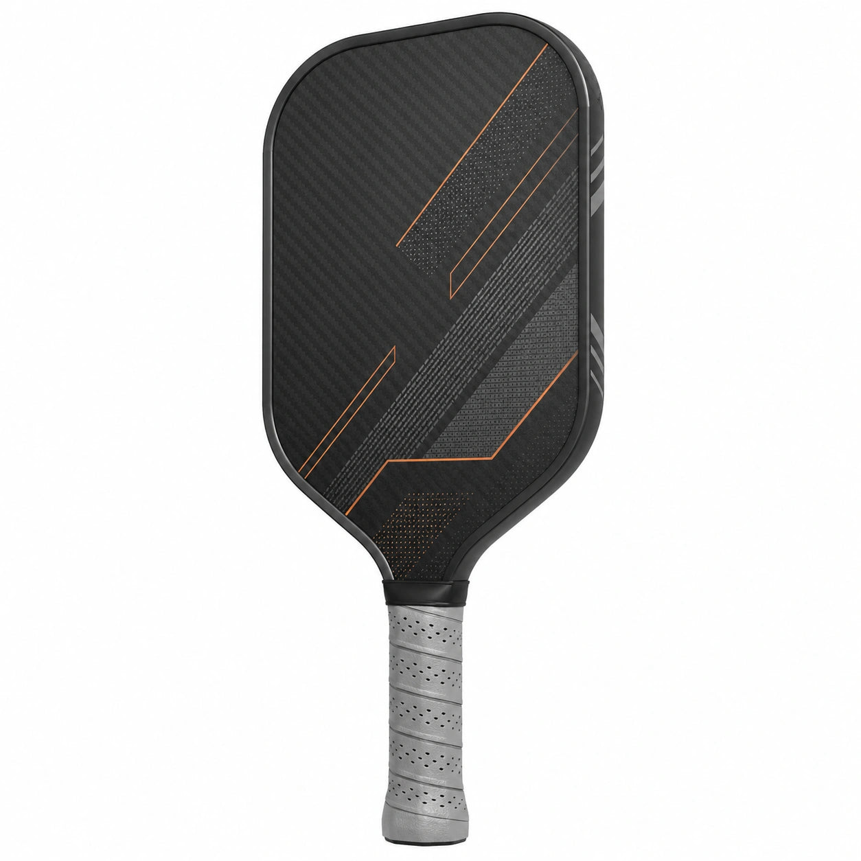 Pala de Pickleball de Fibra de Carbono Negra