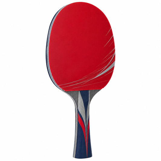 Raqueta de Ping Pong Profesional Roja y Azul