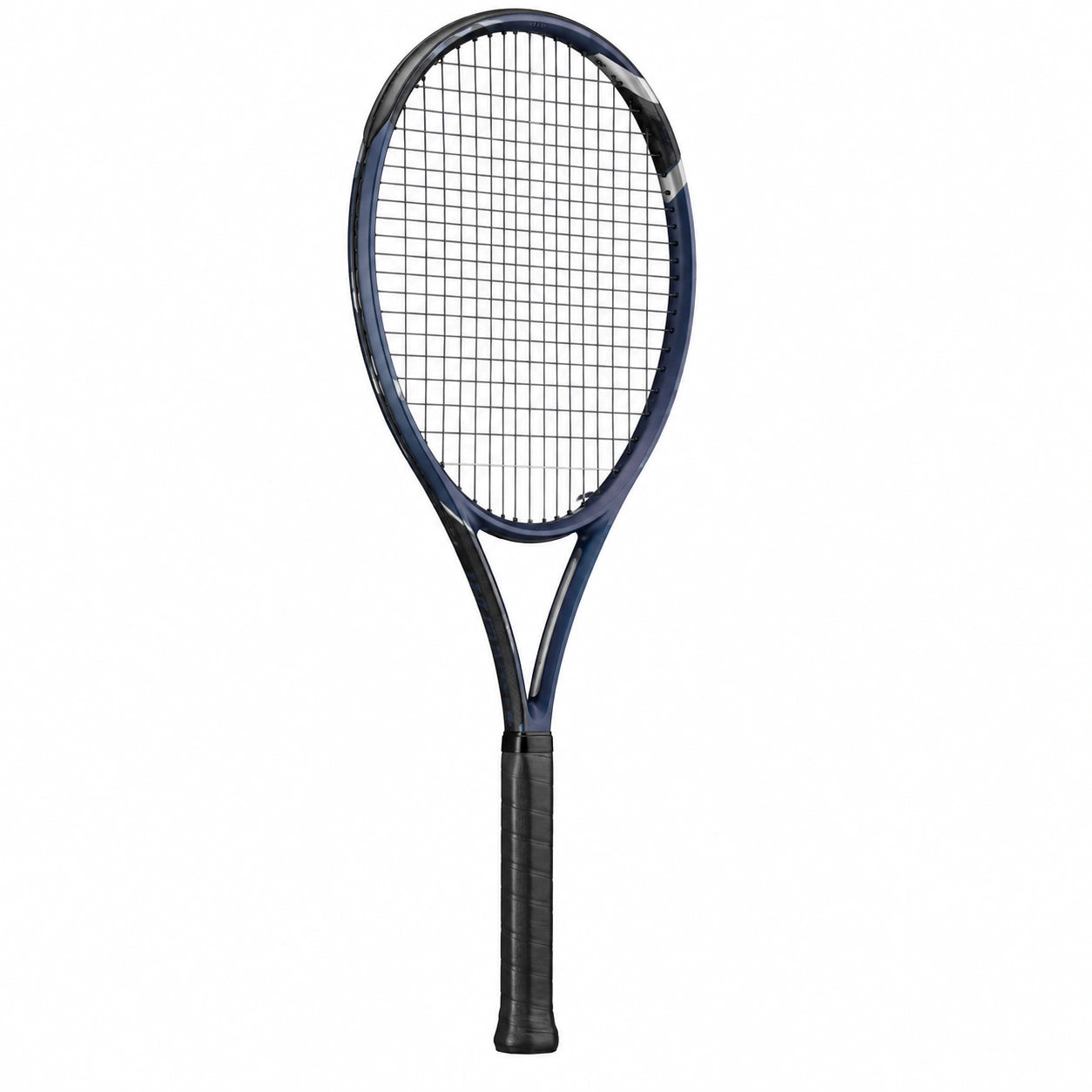 Raqueta de tenis para adultos azul y negro