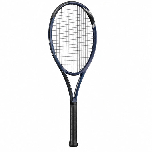 Raqueta de tenis para adultos azul y negro