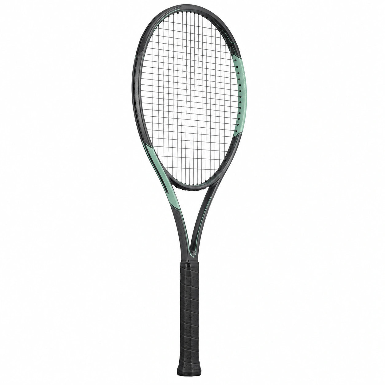 Raqueta de Tenis 68 cm Negro y Verde