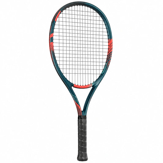 Raqueta de Tenis Verde y Naranja para Adultos