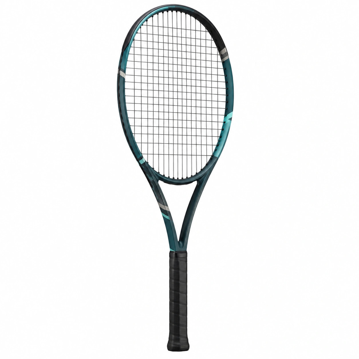 Raqueta de Tenis para Adultos 68.58cm Negro/Turquesa