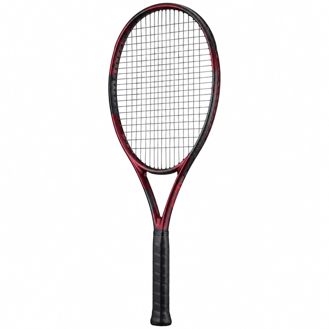 Raqueta de tenis para adultos 68 cm rojo y negro