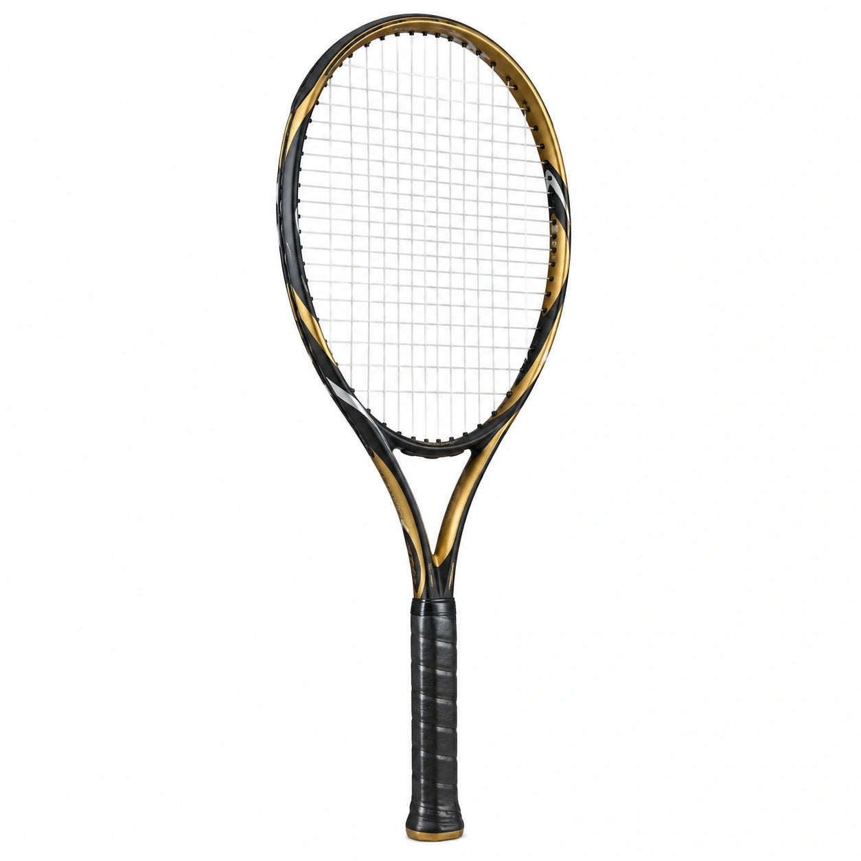 Raqueta de Tenis Profesional Ligera Negro/Oro