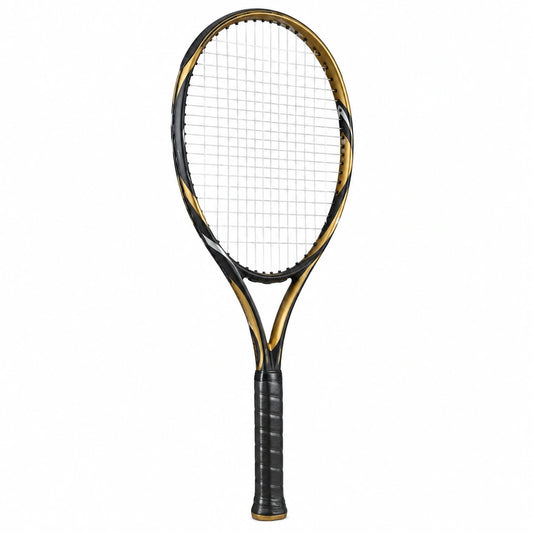 Raqueta de Tenis Profesional Ligera Negro/Oro