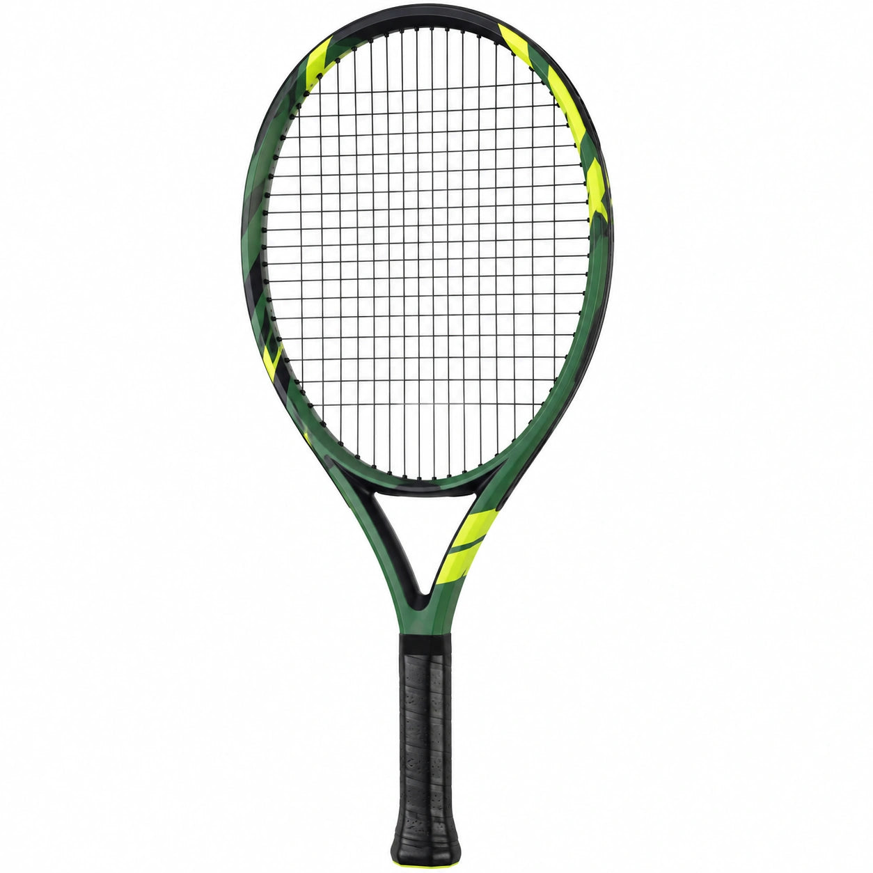 Raqueta de Tenis Verde y Negra con Control y Precisión