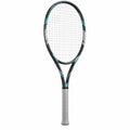 Raqueta de Tenis Negro y Turquesa para Jugadores Avanzados