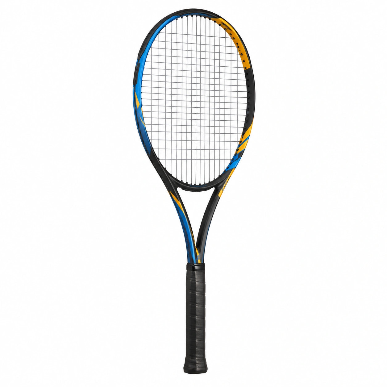 Raqueta de Tenis para Adultos Azul/Amarillo 68.5 cm