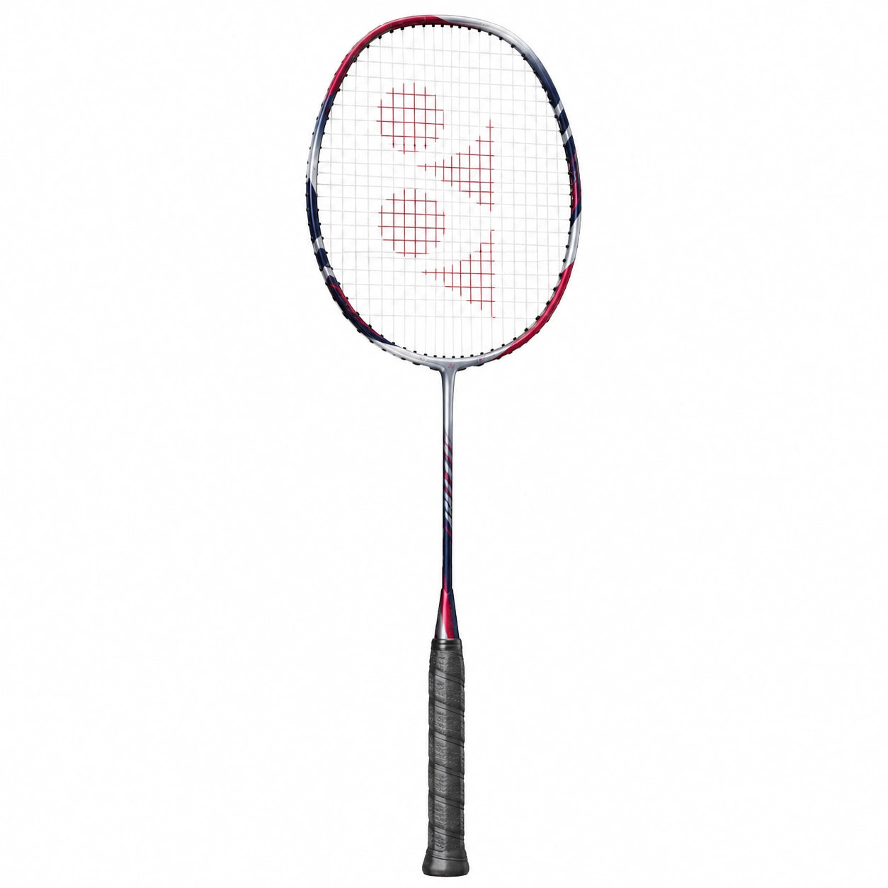 Raqueta de Bádminton Negro/Rojo para Adultos con Marco Aerodinámico