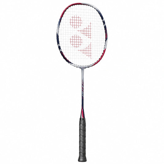 Raqueta de Bádminton Negro/Rojo para Adultos con Marco Aerodinámico