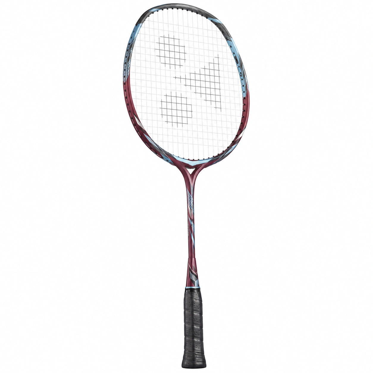 Raqueta de Bádminton Rojo y Azul para Adultos