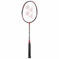 Raqueta de Bádminton Profesional Ligera Roja/Negra con Mango Antideslizante
