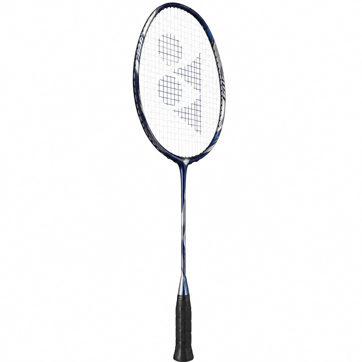 Raqueta de Bádminton Azul y Negra de Alta Precisión