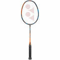 Raqueta de Bádminton Negra y Naranja Ligera Ergonómica